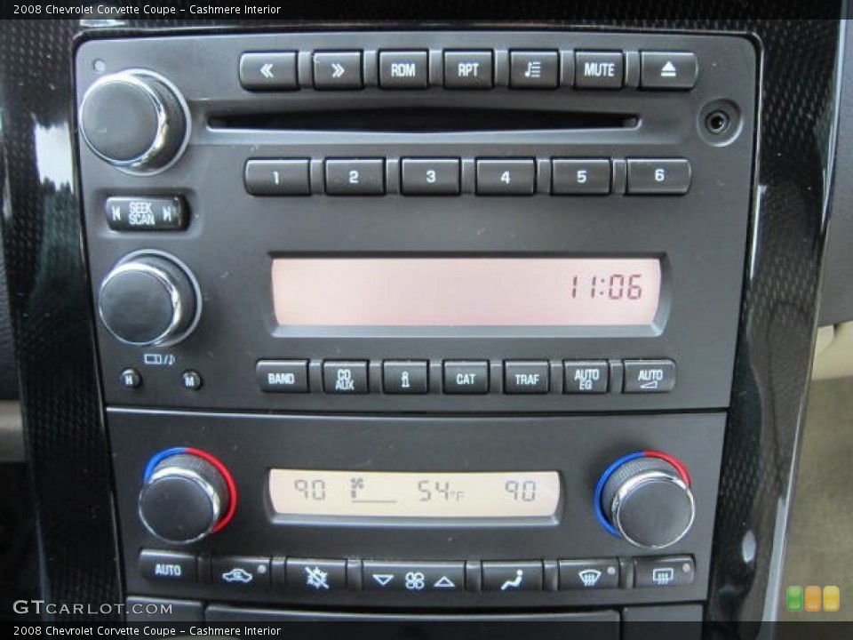 Cashmere Interior Audio System for the 2008 Chevrolet Corvette Coupe #62210665