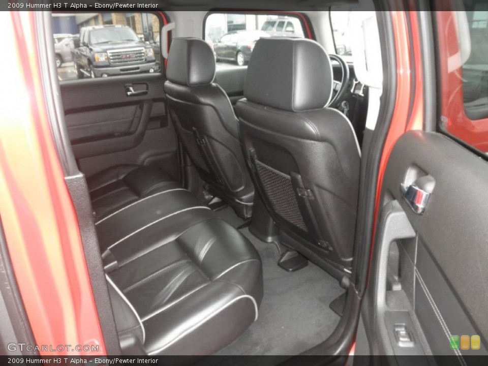 Ebony/Pewter Interior Photo for the 2009 Hummer H3 T Alpha #62211890