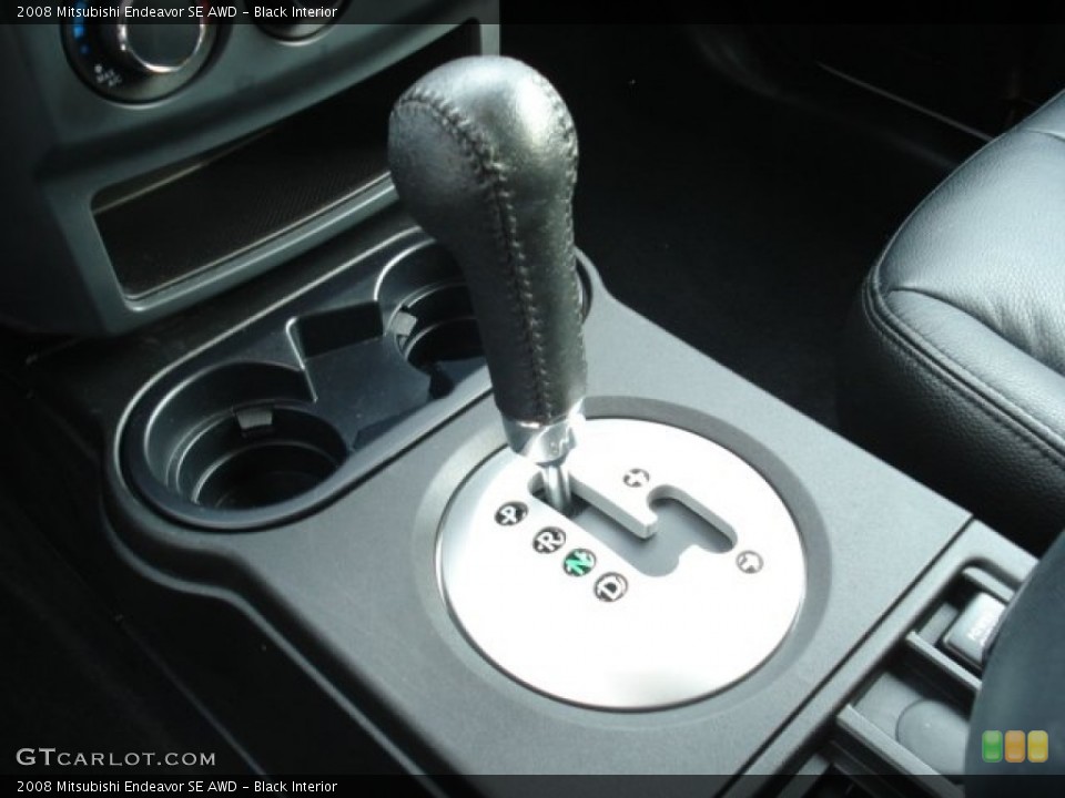 Black Interior Transmission for the 2008 Mitsubishi Endeavor SE AWD #62211993