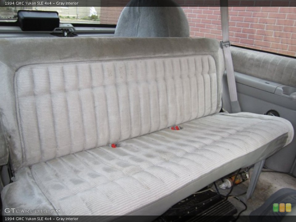 Gray Interior Rear Seat for the 1994 GMC Yukon SLE 4x4 #62212277