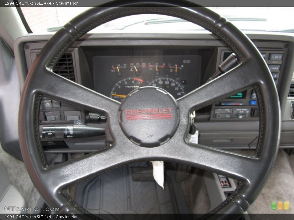 Gray Interior Steering Wheel for the 1994 GMC Yukon SLE 4x4 #62212313