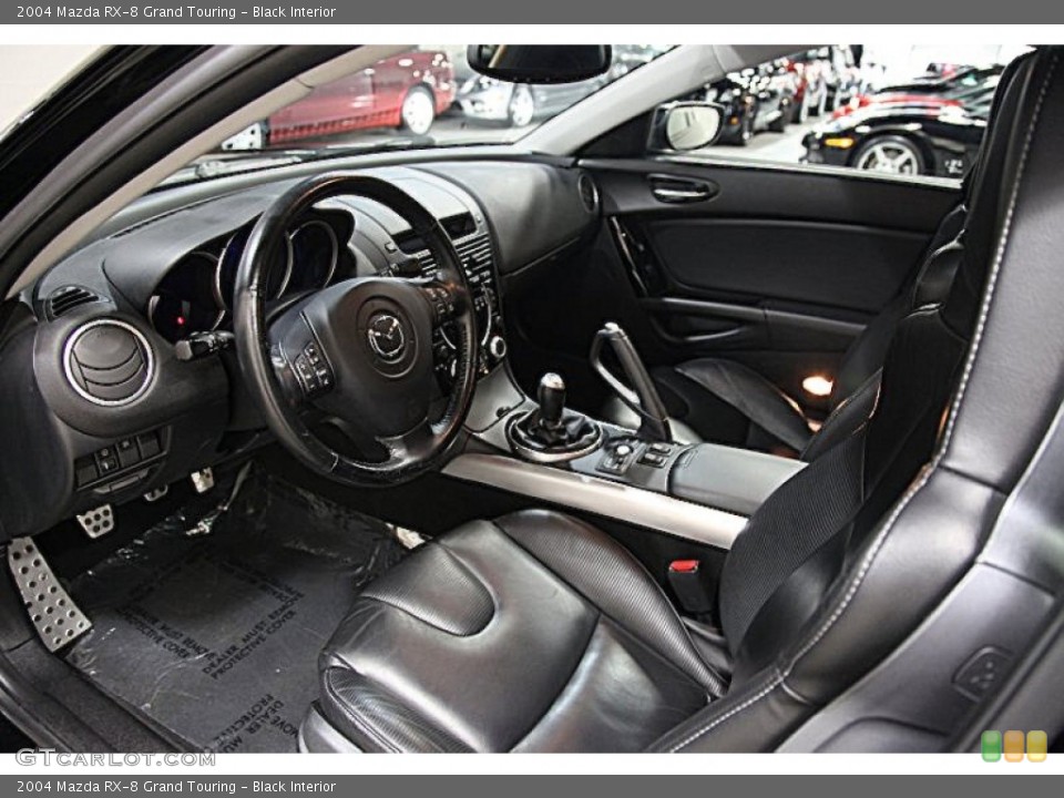 Black Interior Photo for the 2004 Mazda RX-8 Grand Touring #62212646