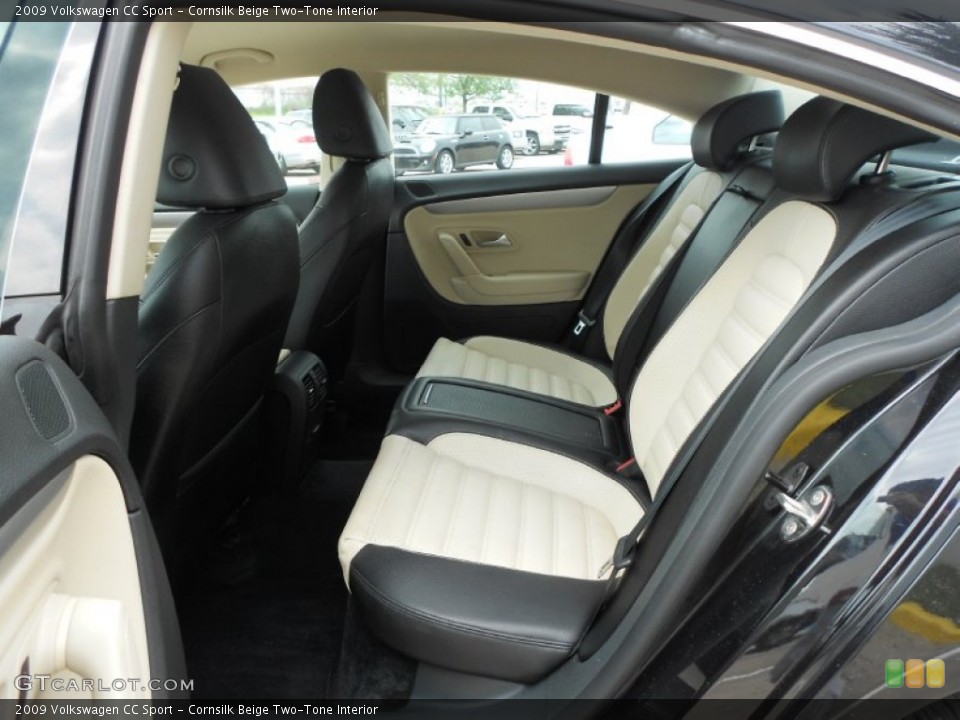 Cornsilk Beige Two-Tone Interior Photo for the 2009 Volkswagen CC Sport #62213564