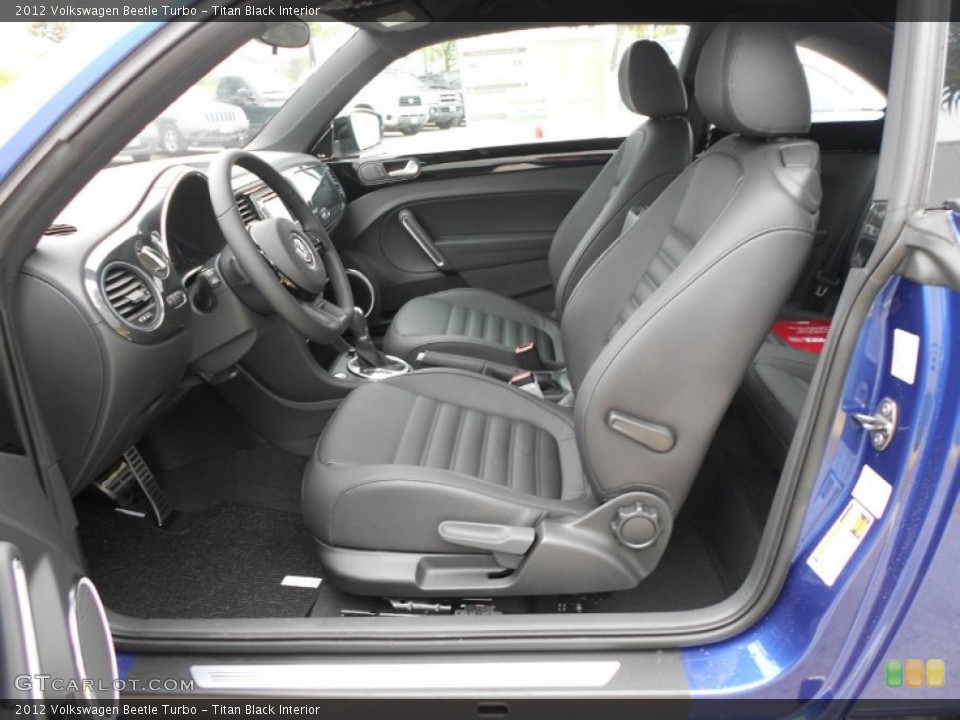 Titan Black Interior Photo for the 2012 Volkswagen Beetle Turbo #62213980