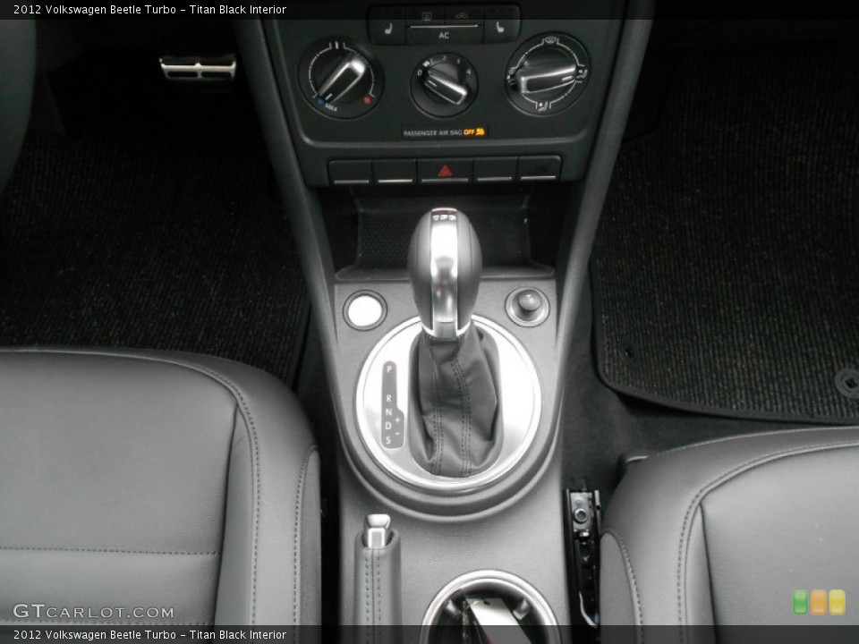 Titan Black Interior Transmission for the 2012 Volkswagen Beetle Turbo #62214043