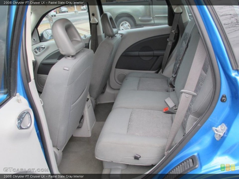 Pastel Slate Gray Interior Rear Seat for the 2008 Chrysler PT Cruiser LX #62216434