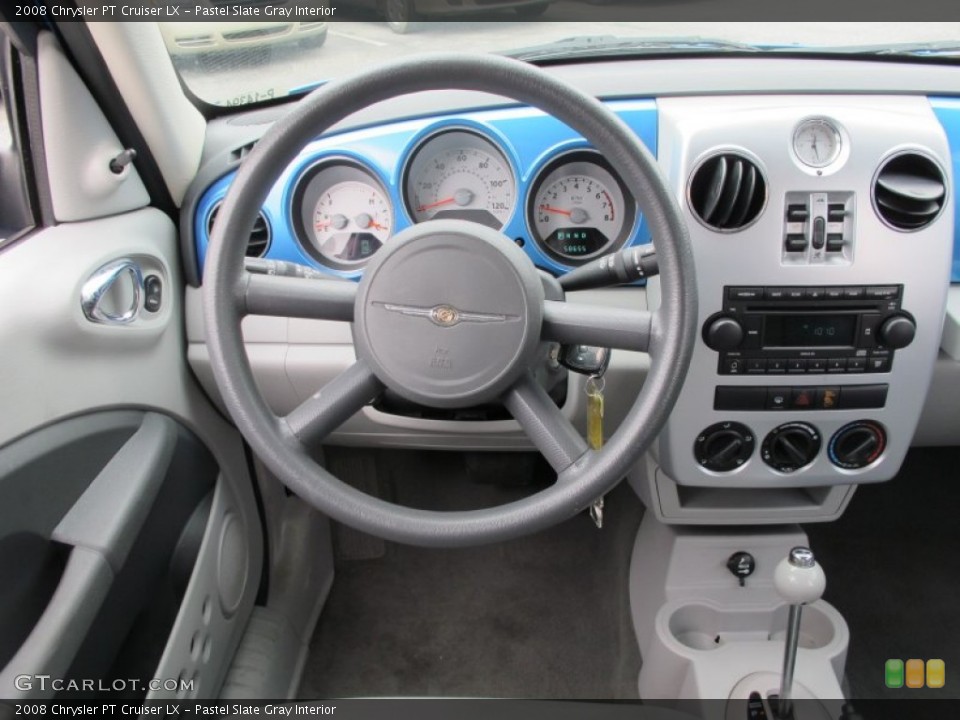 Pastel Slate Gray Interior Dashboard for the 2008 Chrysler PT Cruiser LX #62216491