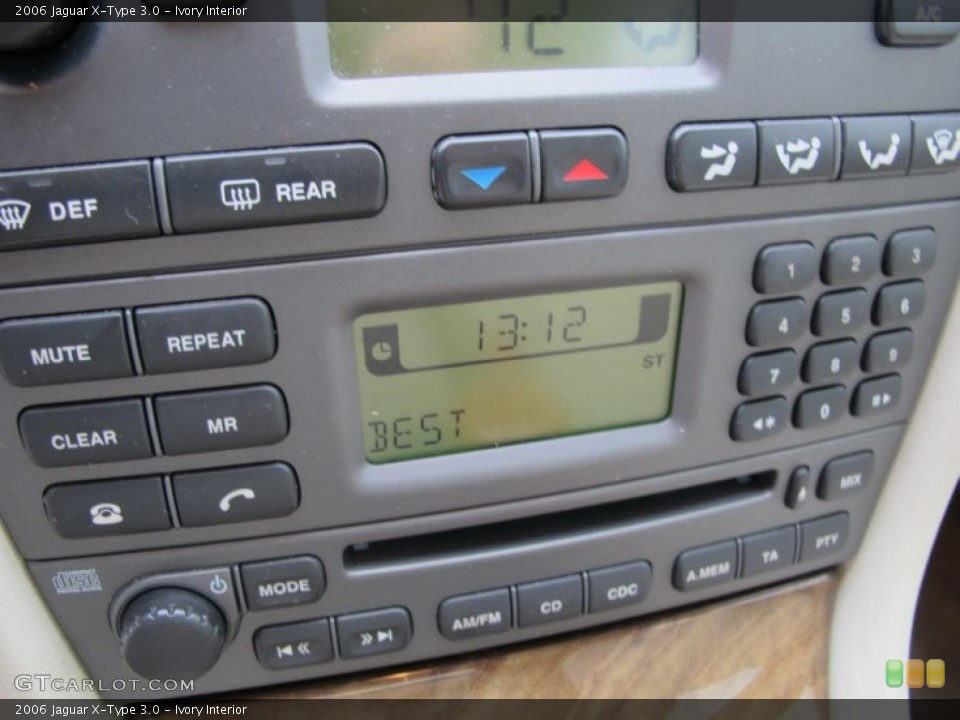 Ivory Interior Controls for the 2006 Jaguar X-Type 3.0 #62216638