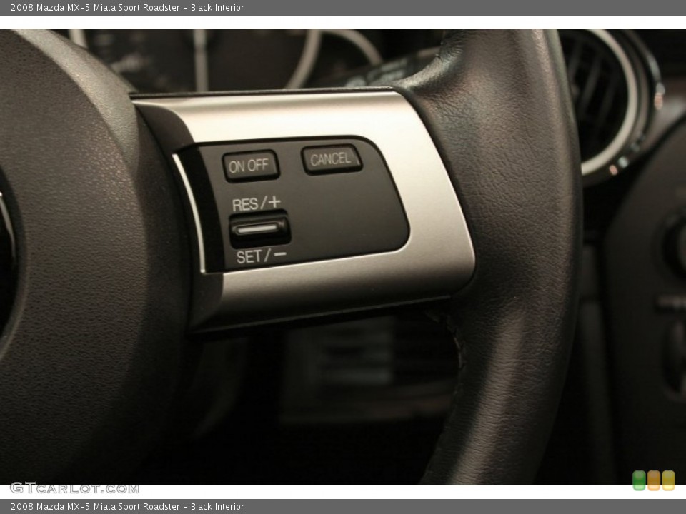 Black Interior Controls for the 2008 Mazda MX-5 Miata Sport Roadster #62218690