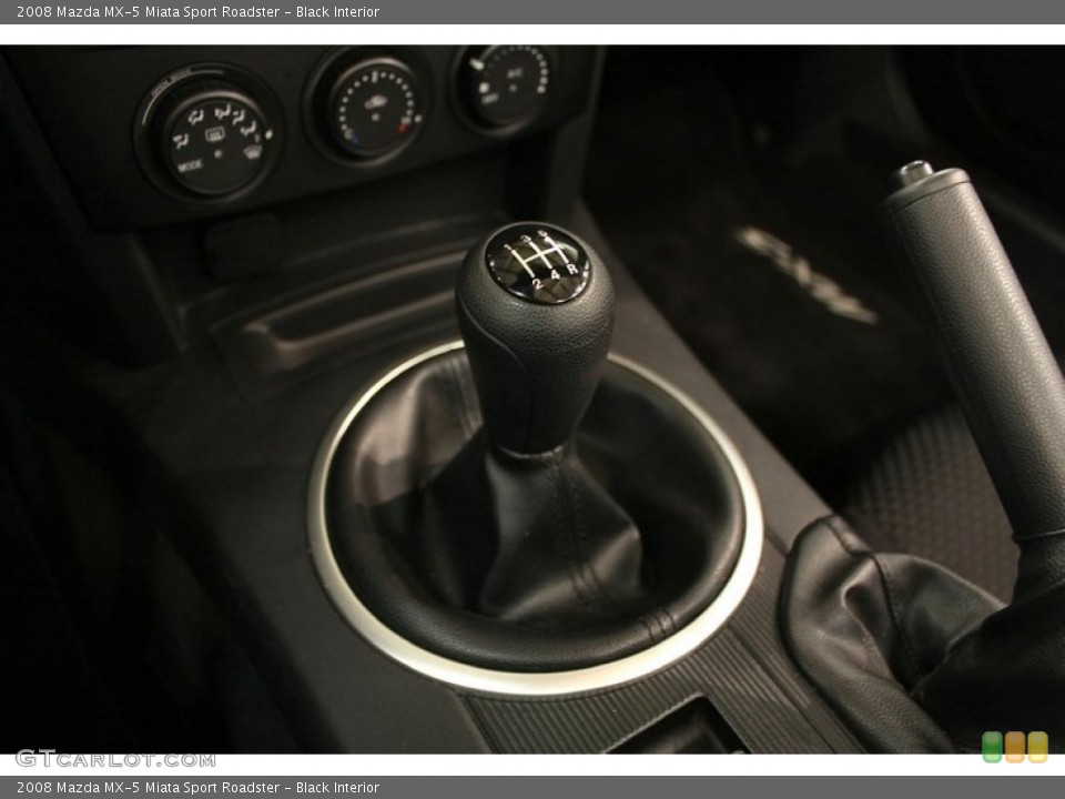 Black Interior Transmission for the 2008 Mazda MX-5 Miata Sport Roadster #62218733