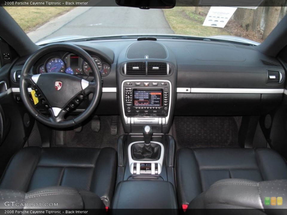 Black Interior Dashboard for the 2008 Porsche Cayenne Tiptronic #62218970