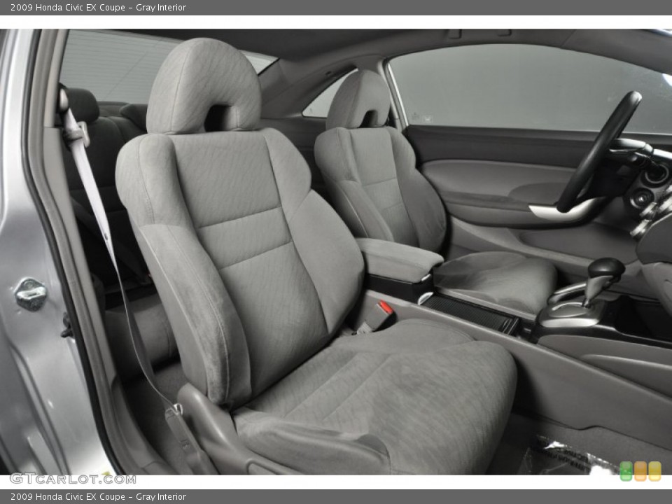 Gray Interior Photo for the 2009 Honda Civic EX Coupe #62219671