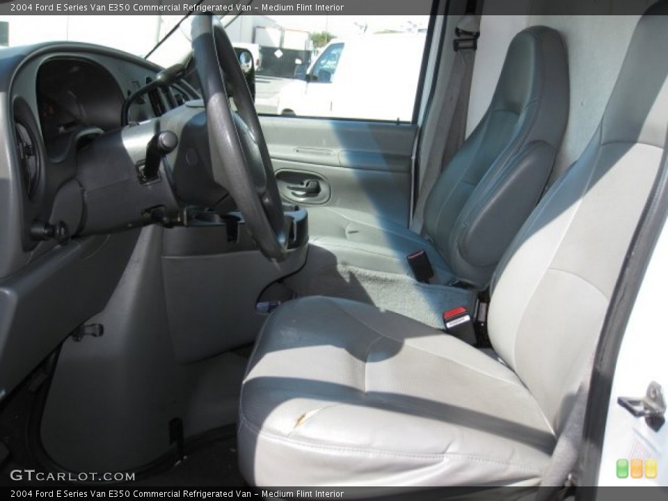 Medium Flint Interior Photo for the 2004 Ford E Series Van E350 Commercial Refrigerated Van #62223517