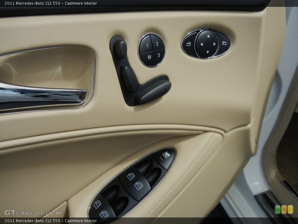 Cashmere Interior Controls for the 2011 Mercedes-Benz CLS 550 #62223896