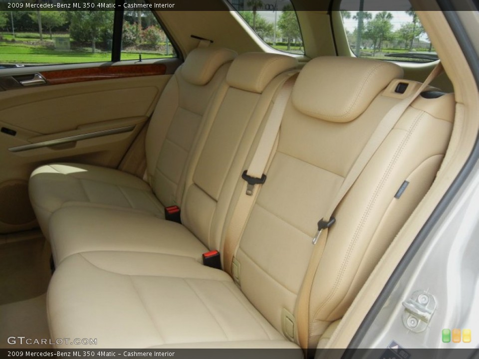 Cashmere Interior Rear Seat for the 2009 Mercedes-Benz ML 350 4Matic #62224201