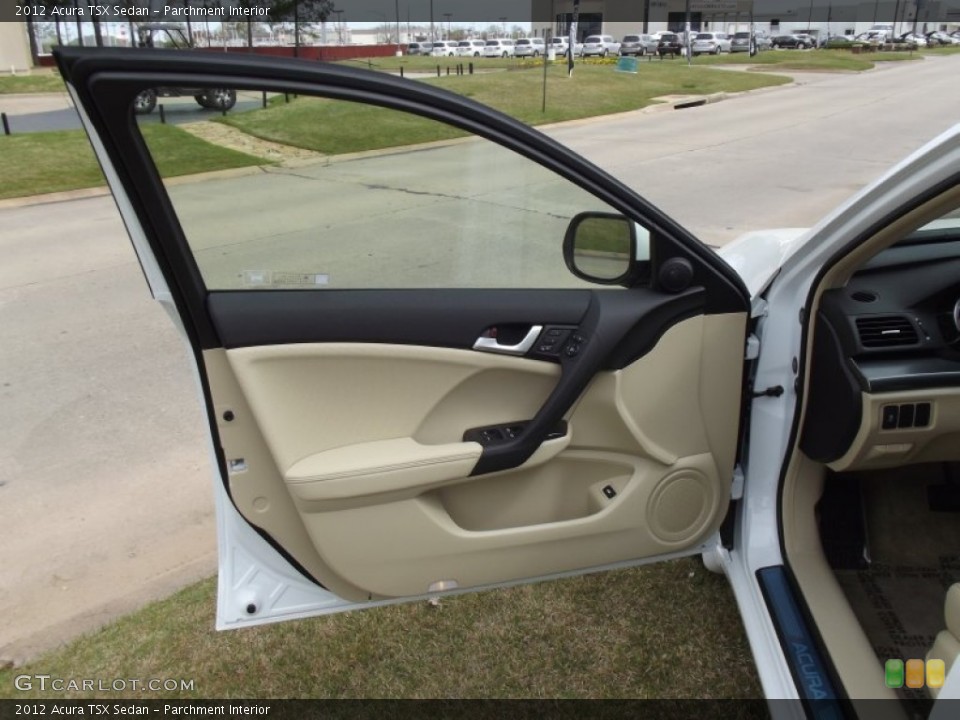 Parchment Interior Door Panel for the 2012 Acura TSX Sedan #62227143