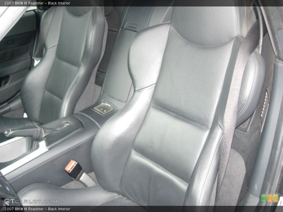 Black Interior Photo for the 2007 BMW M Roadster #62232292