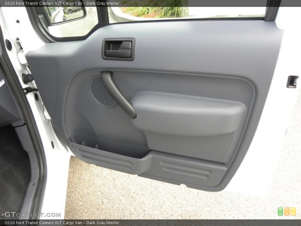 Dark Gray Interior Door Panel for the 2010 Ford Transit Connect XLT Cargo Van #62234914
