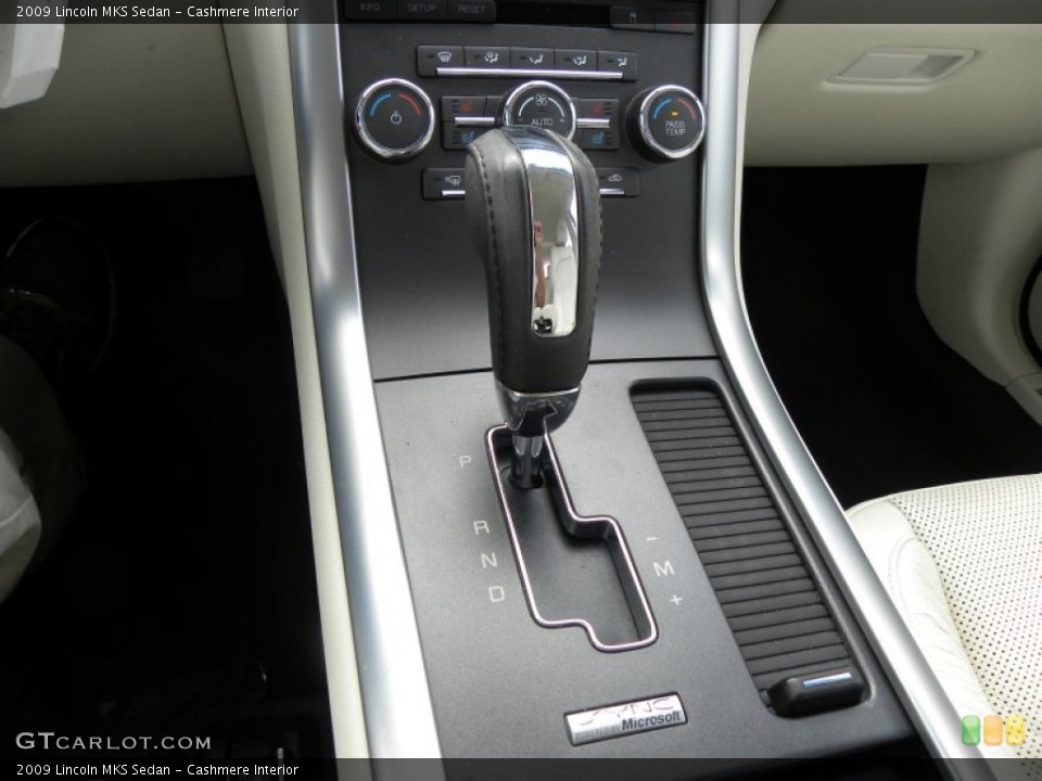 Cashmere Interior Transmission for the 2009 Lincoln MKS Sedan #62235524