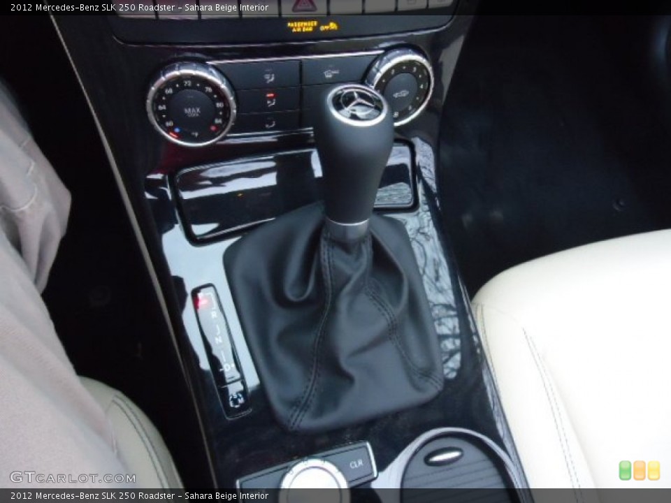 Sahara Beige Interior Transmission for the 2012 Mercedes-Benz SLK 250 Roadster #62237425