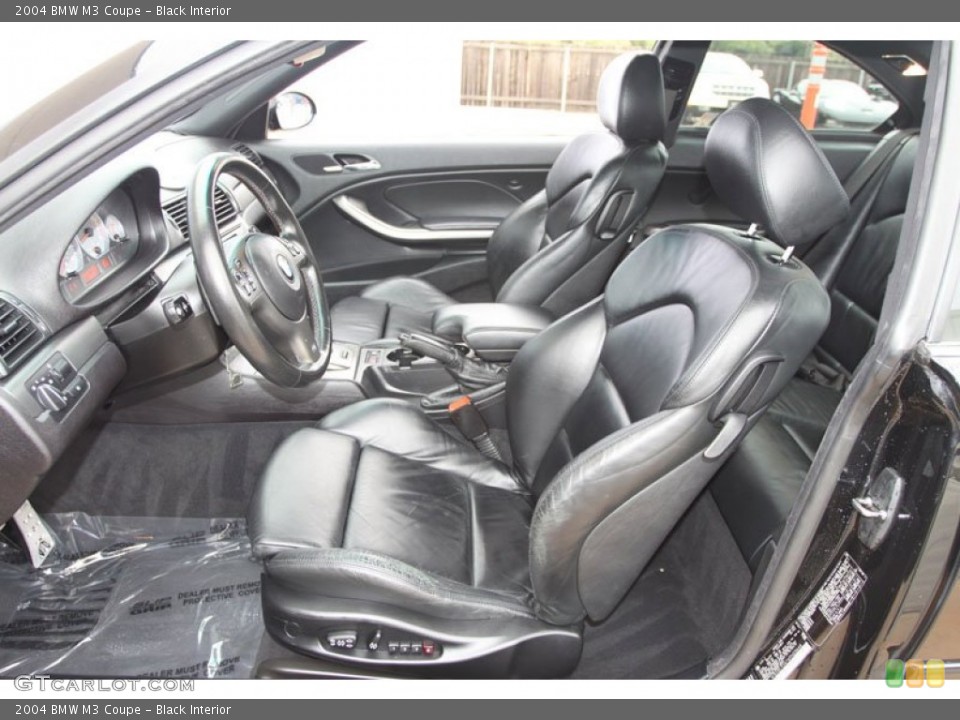 Black Interior Photo for the 2004 BMW M3 Coupe #62238728