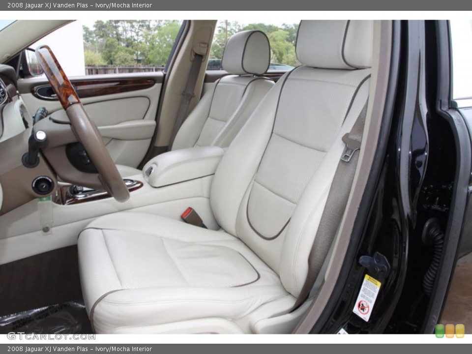 Ivory/Mocha Interior Photo for the 2008 Jaguar XJ Vanden Plas #62239024