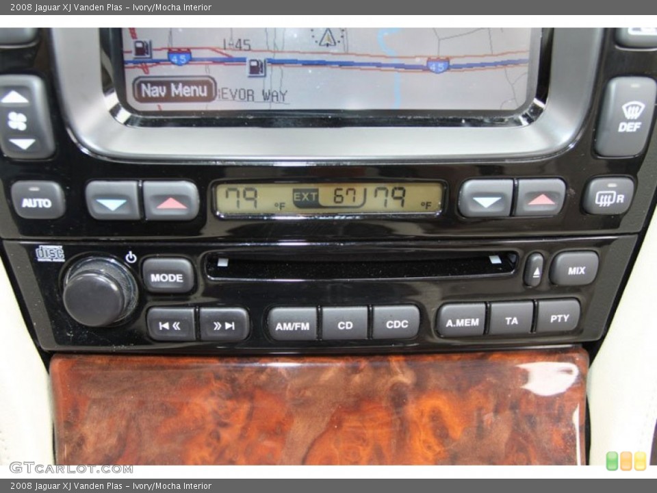 Ivory/Mocha Interior Controls for the 2008 Jaguar XJ Vanden Plas #62239241