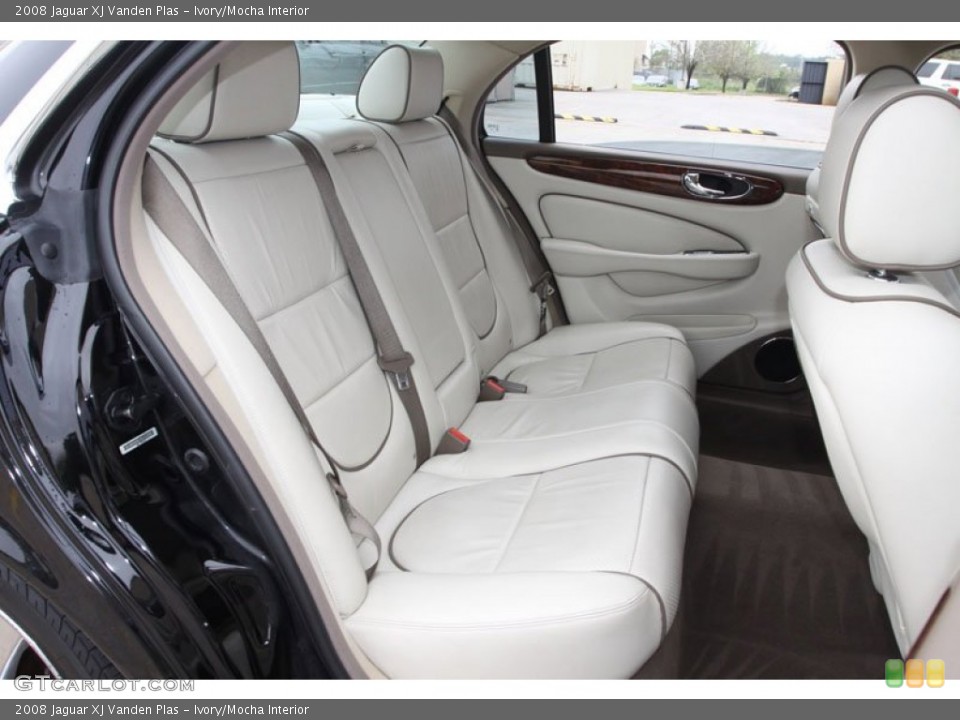 Ivory/Mocha Interior Rear Seat for the 2008 Jaguar XJ Vanden Plas #62239300