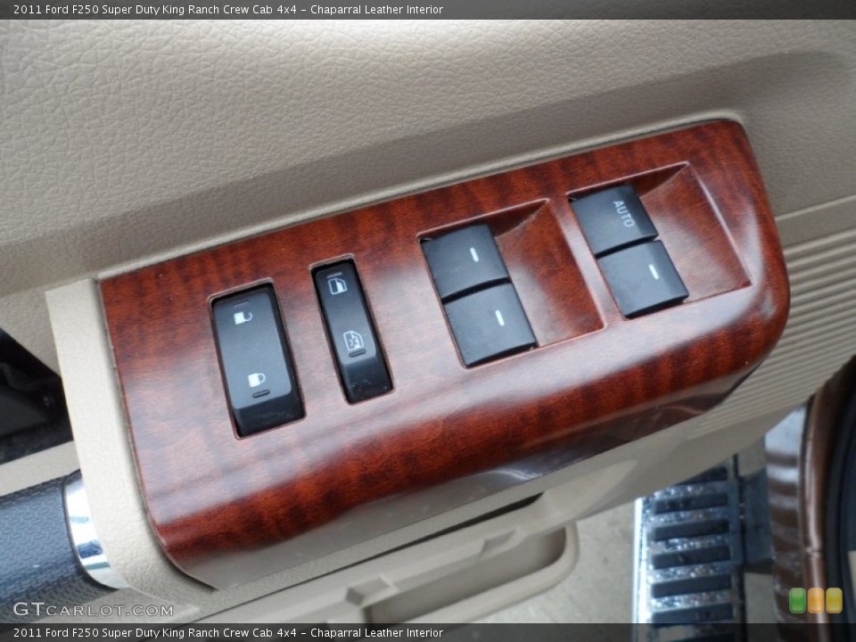 Chaparral Leather Interior Controls for the 2011 Ford F250 Super Duty King Ranch Crew Cab 4x4 #62240200