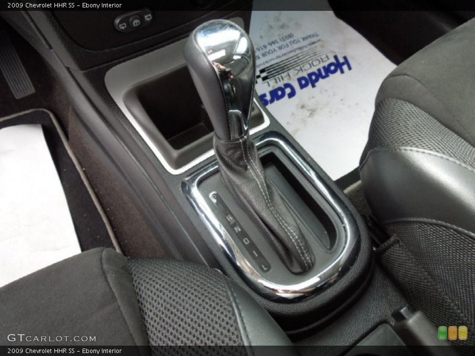 Ebony Interior Transmission for the 2009 Chevrolet HHR SS #62244532