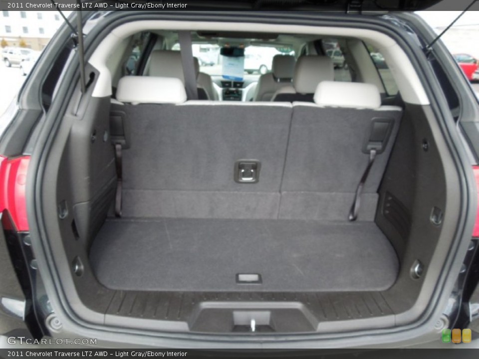 Light Gray/Ebony Interior Trunk for the 2011 Chevrolet Traverse LTZ AWD #62246071