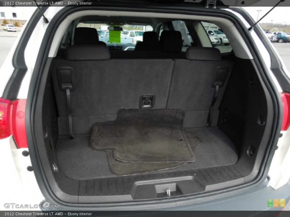 Ebony Interior Trunk for the 2012 Chevrolet Traverse LT AWD #62246278