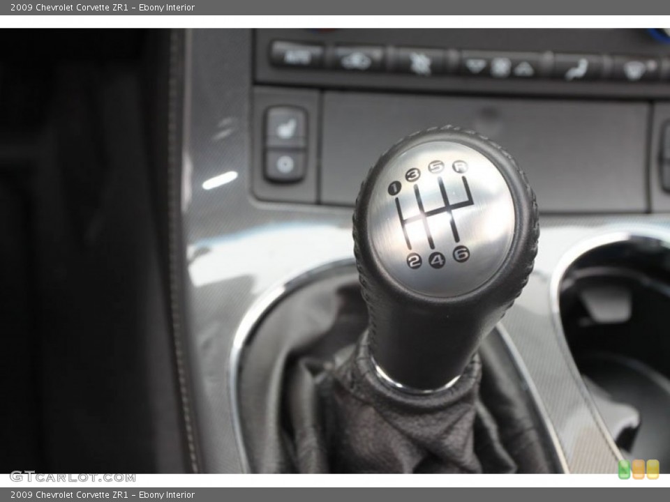 Ebony Interior Transmission for the 2009 Chevrolet Corvette ZR1 #62247028