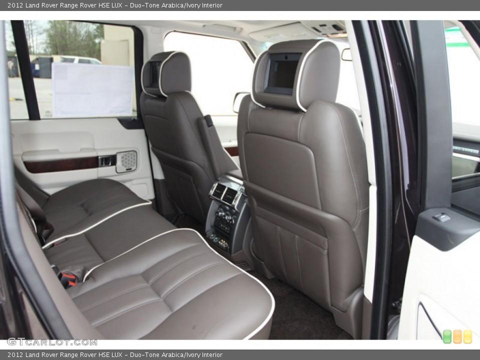 Duo-Tone Arabica/Ivory Interior Photo for the 2012 Land Rover Range Rover HSE LUX #62247901
