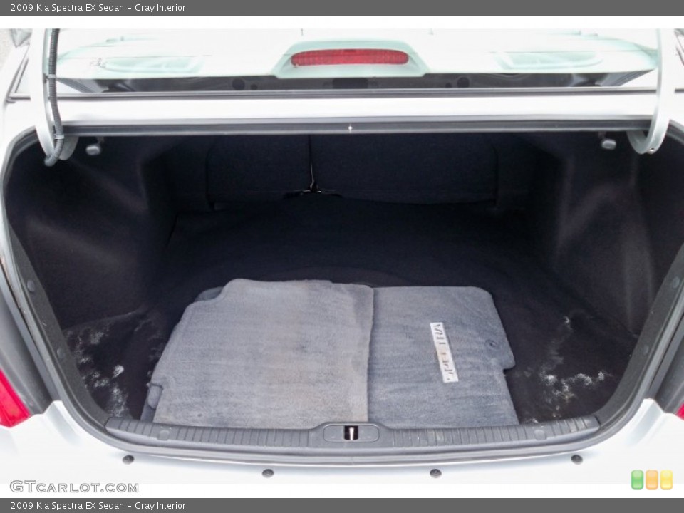 Gray Interior Trunk for the 2009 Kia Spectra EX Sedan #62249323