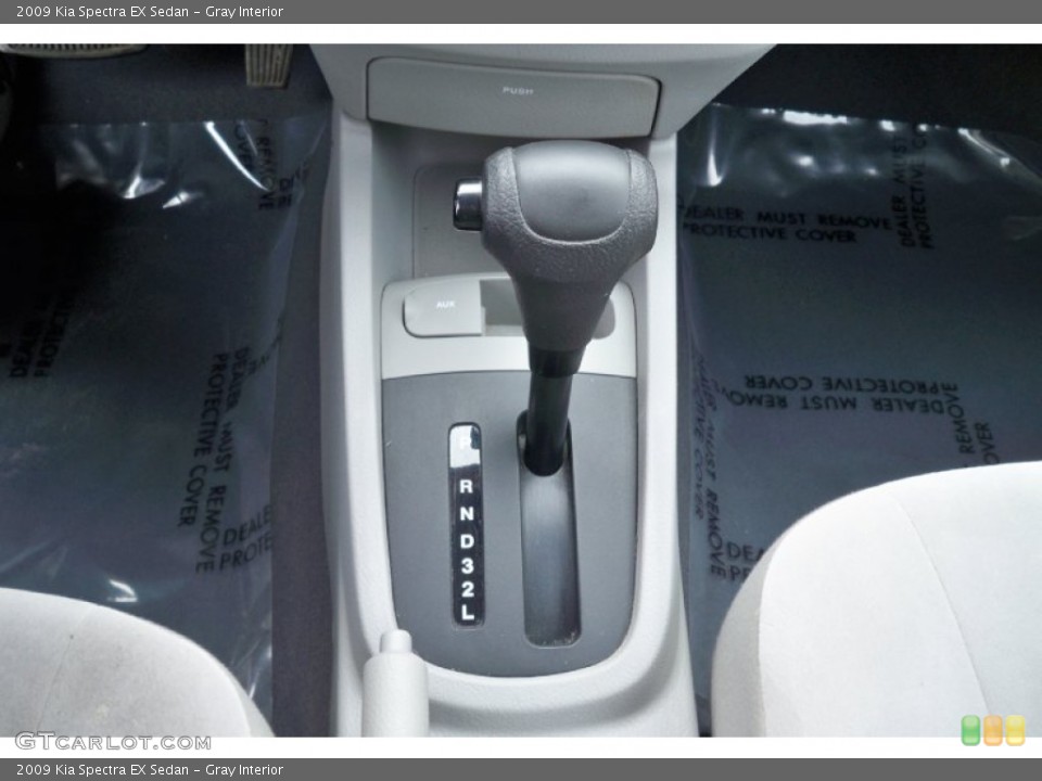 Gray Interior Transmission for the 2009 Kia Spectra EX Sedan #62249392