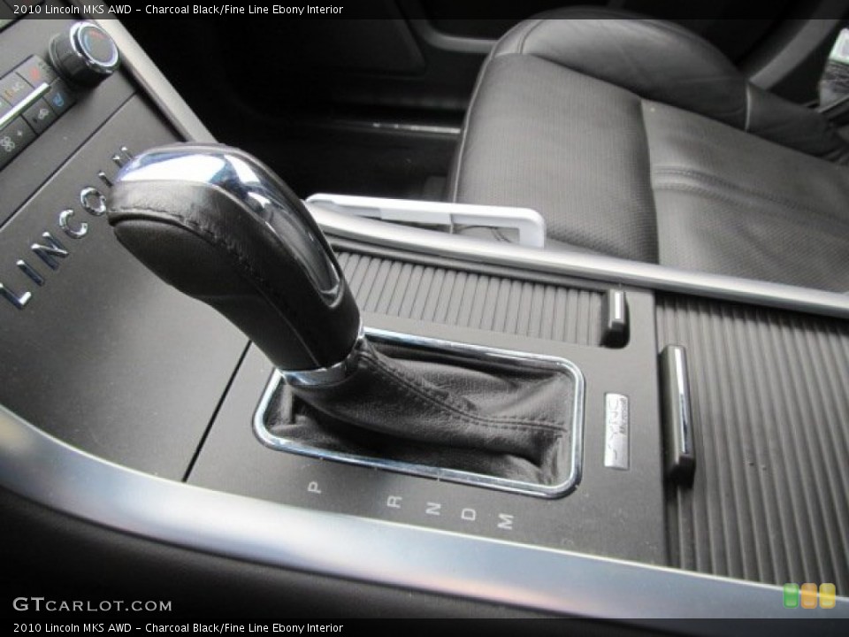 Charcoal Black/Fine Line Ebony Interior Transmission for the 2010 Lincoln MKS AWD #62250706