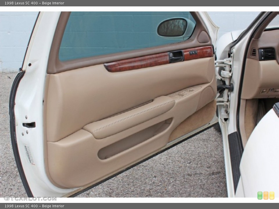 Beige Interior Door Panel for the 1998 Lexus SC 400 #62250844