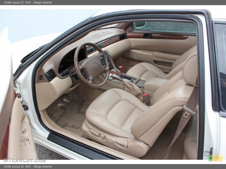 Beige Interior Photo for the 1998 Lexus SC 400 #62250862