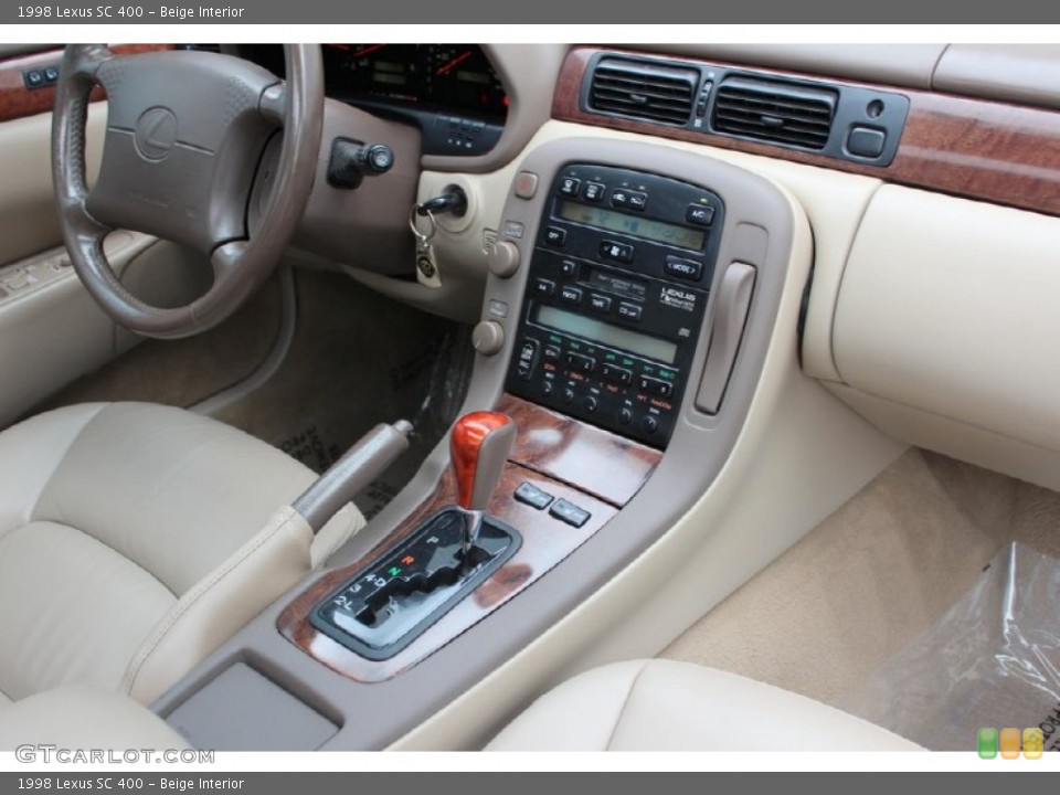 Beige Interior Transmission for the 1998 Lexus SC 400 #62250934