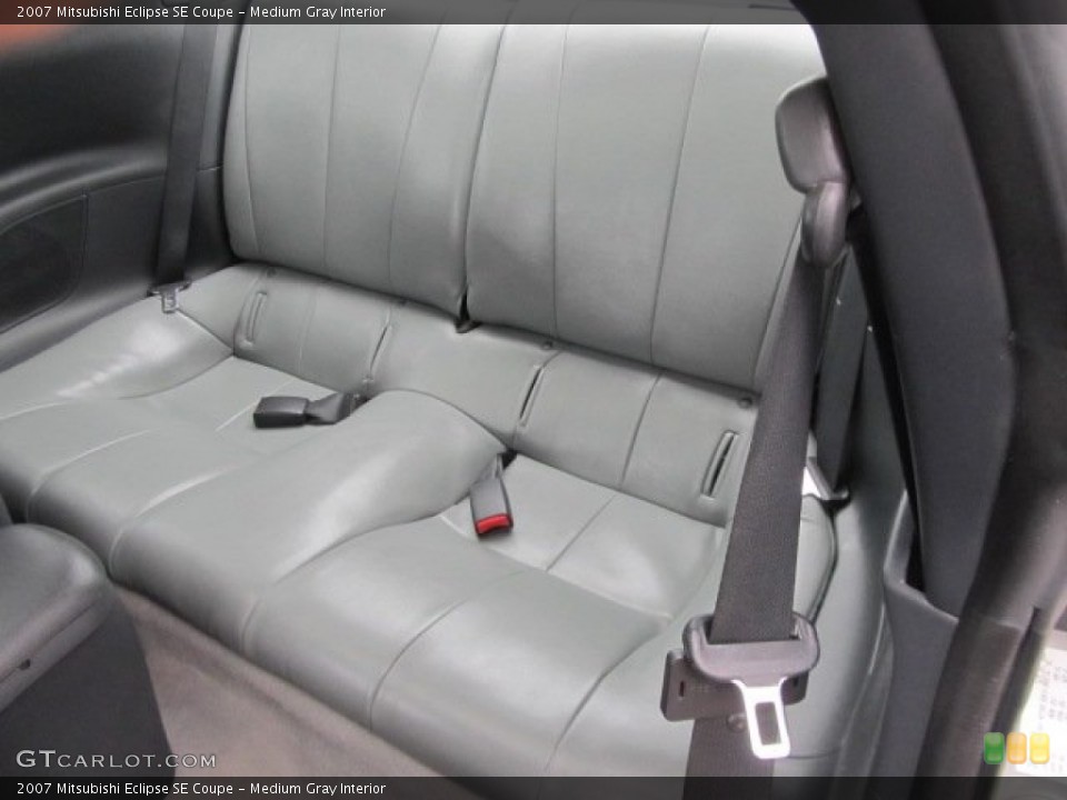 Medium Gray Interior Rear Seat for the 2007 Mitsubishi Eclipse SE Coupe #62251636