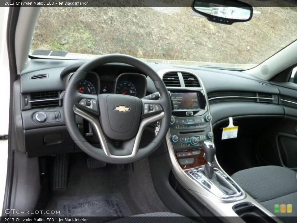 Jet Black Interior Dashboard for the 2013 Chevrolet Malibu ECO #62252950