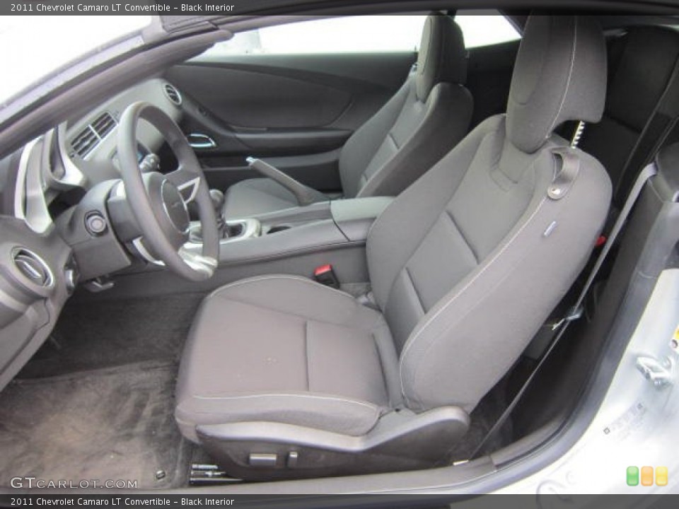 Black Interior Photo for the 2011 Chevrolet Camaro LT Convertible #62253337