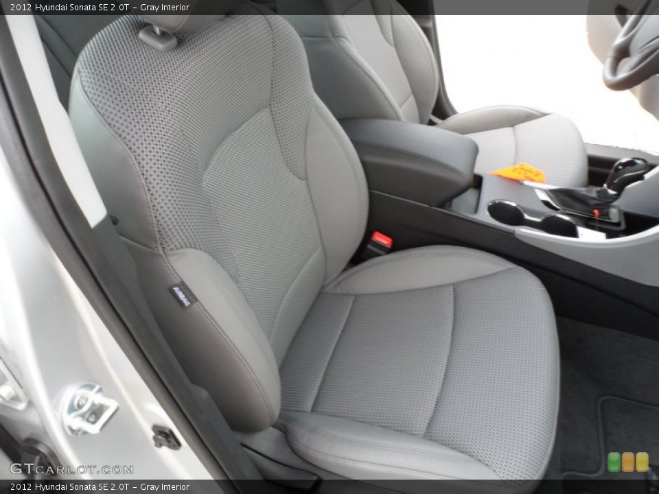 Gray Interior Photo for the 2012 Hyundai Sonata SE 2.0T #62253667