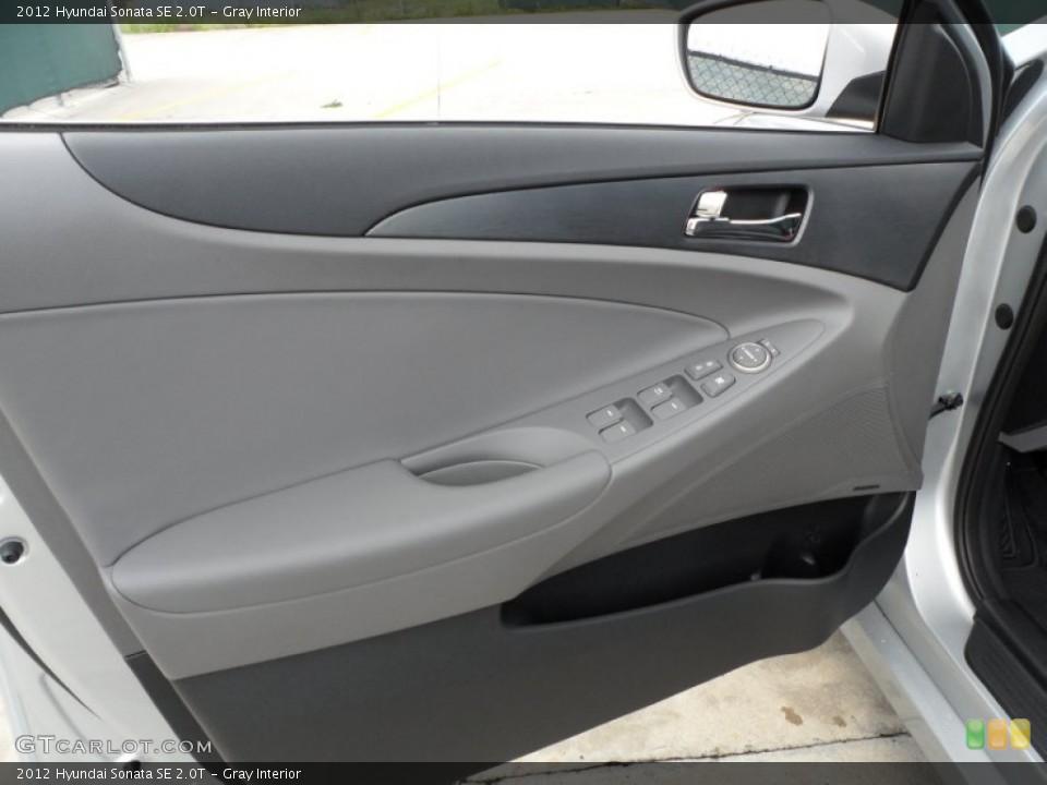 Gray Interior Door Panel for the 2012 Hyundai Sonata SE 2.0T #62253703