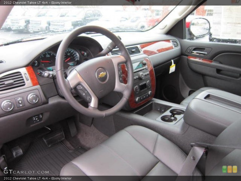 Ebony Interior Prime Interior for the 2012 Chevrolet Tahoe LT 4x4 #62254537