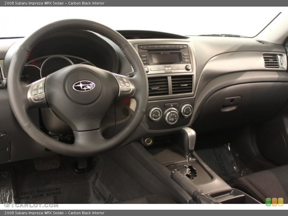 Carbon Black Interior Dashboard for the 2008 Subaru Impreza WRX Sedan #62254763