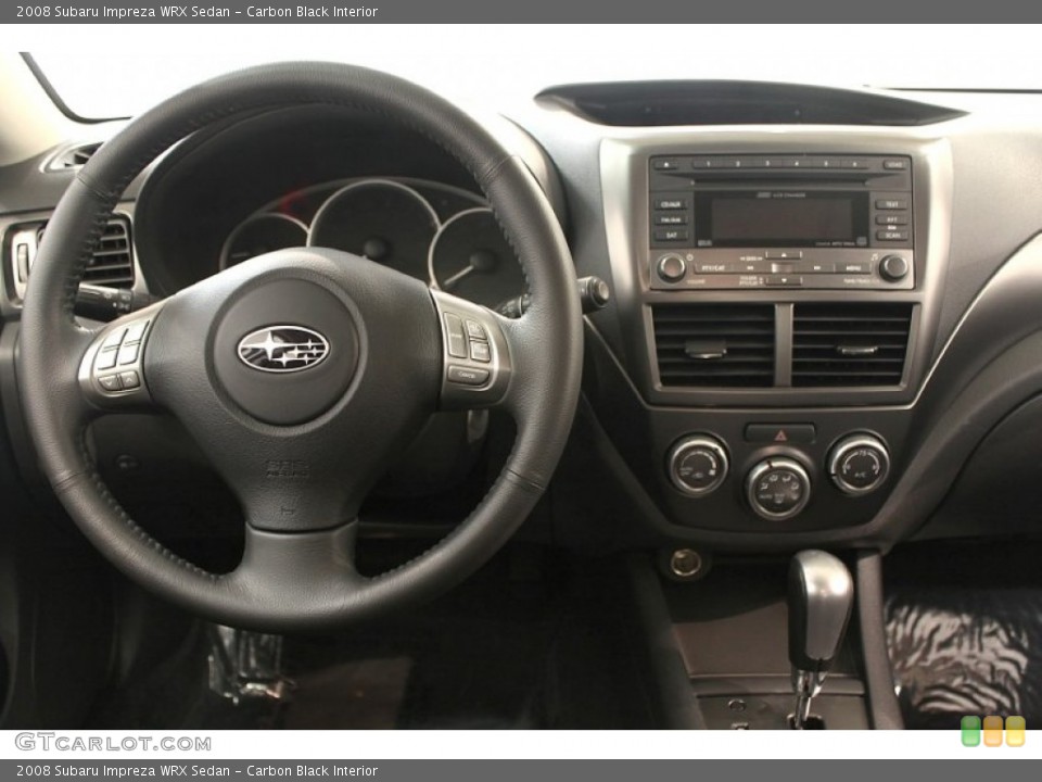 Carbon Black Interior Dashboard for the 2008 Subaru Impreza WRX Sedan #62254858