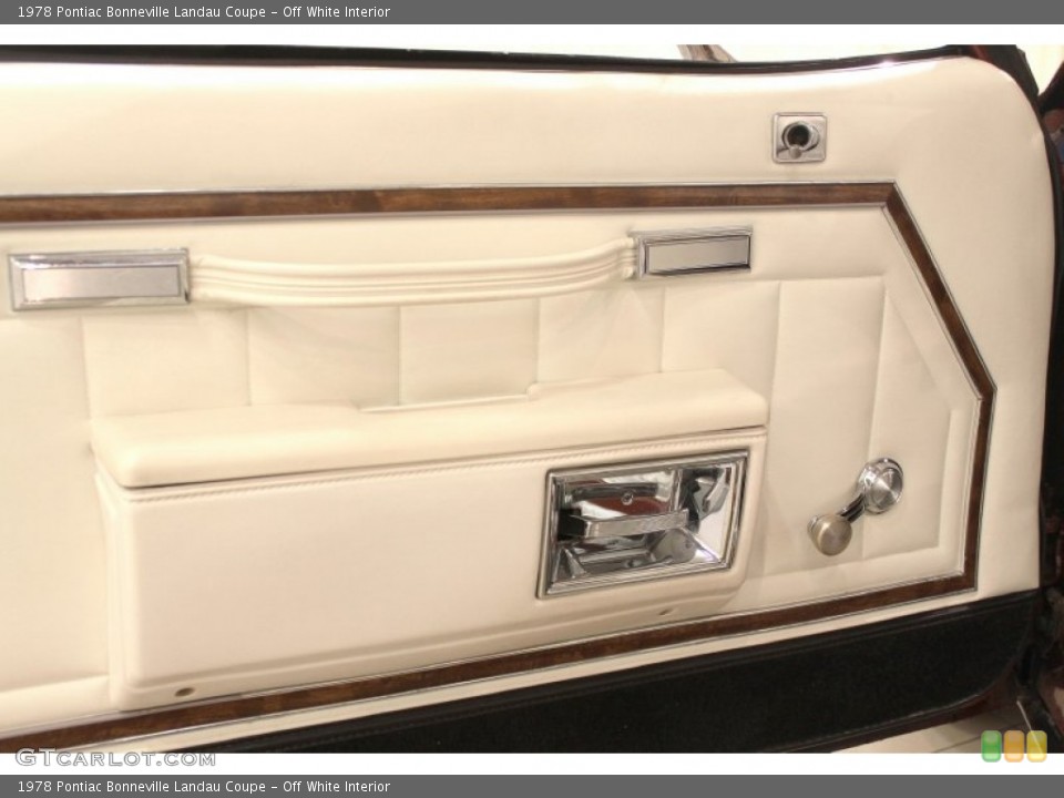 Off White Interior Door Panel for the 1978 Pontiac Bonneville Landau Coupe #62256829