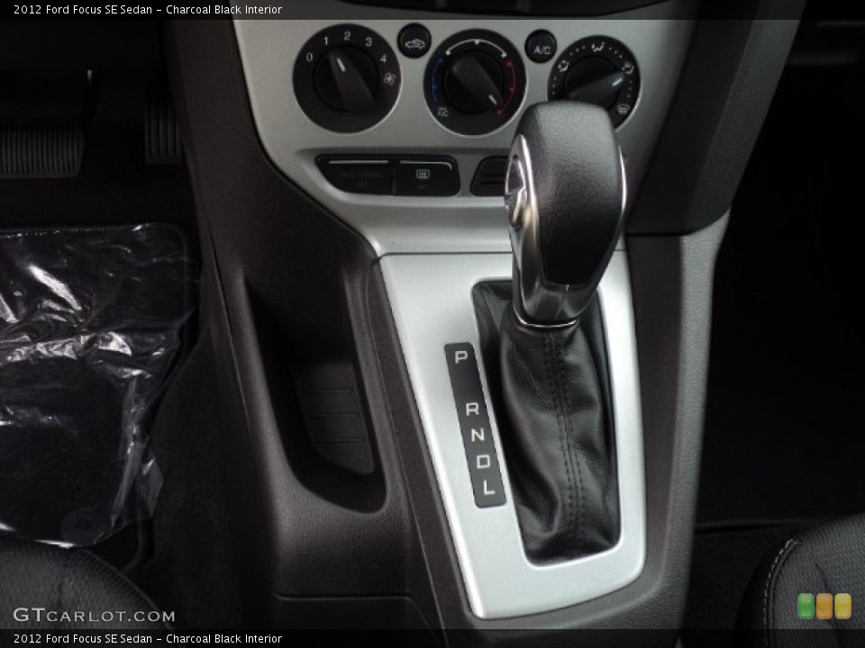 Charcoal Black Interior Transmission for the 2012 Ford Focus SE Sedan #62257120